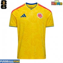 Kolumbien Heimtrikot EM 2024 Kurzarm
